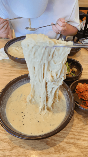 광명::란바지락칼국수